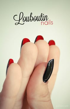 Love these #nails Louboutin Nails, Do It Yourself Nails, Nagel Stamping, Nails Stiletto, Get Nails, Ideas Nails