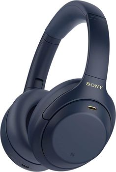 Sony WH-1000XM4 Wireless Premium Noise Canceling Overhead Headphones with Mic for Phone-Call and Alexa Voice Control, Blue Camera Digital, Hi-fi