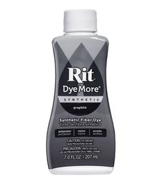 the bottle of dyemore synthetic fabric dye