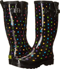 PRICES MAY VARY. WATERPROOF RAIN BOOT | Our Western Chief Women's Printed Tall Rain Boots are made with rubber, which is waterproof and durable. The handmade vulcanized construction prevents weak spots in seams and allows us to make our fun designs. SOFT AND COZY POLY/COTTON LINING | We line our women's boots with soft, polyester/cotton blend lining to give comfort. Our lining also absorbs moisture. You will stay dry, cozy, and warm in these boots! COMFORTABLE INSOLE | We know standing on your f Tall Rain Boots, Wellies Rain Boots, Garden Shoes, Rain Boot, Fashion Toys, Fun Designs, Fun Prints, Christmas Wishlist, Cool Things To Make