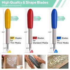 the different types of metal cutting tools are shown in this diagram, and there is also information about them