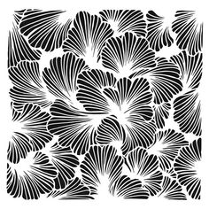 an abstract black and white pattern