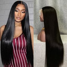 Wig Style Double Drawn Wig Hair Texture Straight Wig Length 8-36 Inch （8-26 inch are in stock, ship out within 24 hours, 28-36 inch ship out within 14days） Hair Material Double Drawn Hair Hair Color #1b Natural Black Can Be Dyed Yes Lace Transparent Lace 13x4 Hairline Pre-plucked Natural Hairline Wig Combs 4 Combs Inside Cap Size Average Size, with Adjustable Strap Circumference 22.5 Inches, Standard Medium Size 1. The main advantage of double-drawn hair lace wigs over single-drawn hair lace wig Drawn Hair, Double Drawn Hair, 13x4 Lace Front Wig, Natural Looking Wigs, Straight Wigs, Curly Hair Wig, Ombre Wigs, Raw Hair, Body Wave Wig