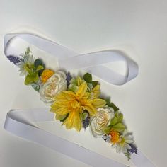 Flower Maternity Belly Bump Sash Great For Maternity Photo Shoot Or Baby Shower For The Mom To Be Tones Of Yellow, White, Lavender And Green Make Your Moment Special With This Botanical Handcrafted Sash. 75”Long The One For Sale Is Similar To The One Worn For Baby Shower Pic See Included For Description It Is The One That Is In Individual Pictures Of Sash Mommy To Be Belly Belt Sash For Baby Shower Cottagecore Fairycore Spring Flower Garden New Never Worn Baby Shower Pic, Spring Flower Garden, Belly Belt, Rhinestone Belt Buckle, Individual Pictures, Eagle Graphic Tee, Gucci Marmont Bag, Belly Bump, Cotton Tunic Dress