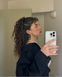 Curly Hair Beauty, Curly Hair Styles Easy, Hairdos For Curly Hair, Curly Hair Inspiration, Hair Stylist Life, Curly Hair Cuts, Curly Hairstyles, Aesthetic Hair, Curly Hair Styles Naturally