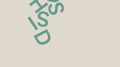 the word tisd is written in green on a light gray background with black letters