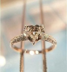 a diamond ring with the words something so small can be so beautiful