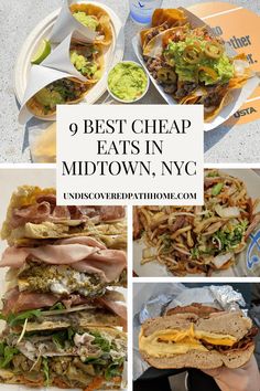 the 9 best cheap eats in midtown, new york