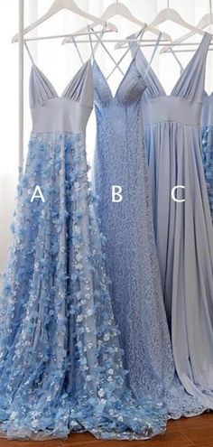 Lavender Jersey Mismatched 3D Lace A-line Prom Dresses,PD00317 Studio Minc, Blue Jersey, A Line Prom Dresses, Linnet, Famous Brands, Dress 100, Dream Dress, Get Dressed, Backless Dress Formal