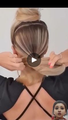 753K views · 7.4K reactions | تسريحه جديده 💞 | تسريحات شعر | ‎تسريحات شعر‎ · Original audio Aloe Vera Hair Mask, Pony Tails, Hat Hair, Hair Braiding, Kids Hair, Hair Mask, Hat Hairstyles