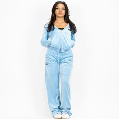 Velour: Cotton Poly Blend Full Zip Closure Straight Leg Sold as a full set. Manufactured by FB County Fb County Outfits, Cute Tracksuits, Velour Tracksuit Outfit, Tracksuit Outfit Women, Swag Aesthetic, Pink Velour Tracksuit, Fb County, Velour Outfits, Juicy Tracksuit