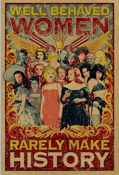 an old poster with some women on it