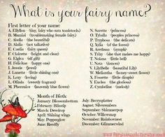 what to write in your fairy name on the back of a card with red flowers