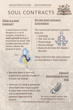 This post gives a brief introduction to what Soul Contracts are ✨ You can find the full blog post on my site by tapping the link on this post ✨🌙🔮 If you like content on the universe, spirituality, & the witchy stuff follow for more 🤍 Like, share, or comment your take on this topic, I'm curious to know 👀 Soul Contract Spiritual, Soul Healing Quotes, Parallel Realities, Witch Potions, Universe Spirituality, Soul Contracts, Ritual Space, What Is A Soul, Spiritual Connections