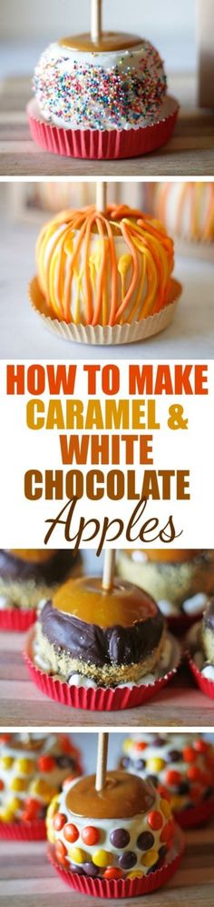 how to make caramel and white chocolate cupcakes