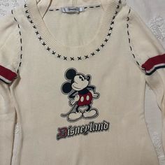 Vintage Sweater From Disneyland Never Worn Great Quality- Has Hood Disney Sweaters, Vintage Sweaters, Scoop Neck, Disneyland, Sweaters For Women, Women Shopping, Color