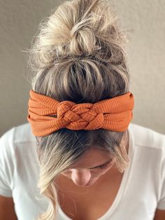 "Welcome to MiaMaries! Thanks for stopping by! These chunky headbands are much thicker than the smaller headbands in my shop! 🤗 Adult size is a 21\" circumference! When ordering a set - Please specify in the \"Notes\" when purchasing, which combination you would like. If you choose CUSTOM SIZE please measure your head circumference to the nearest half inch then write that in the \"Note to Seller\" section when ordering. CUSTOM ORDERS ARE AVAILABLE if you would like to combine styles or differen Small Headband, Sailor Knot, Womens Headband, Sailor Knots, Soft Headbands, Turban Headband, Turban Headbands, Turbans, Knot Headband