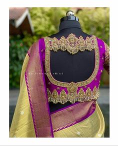 Blouse Designs Bridal, Simple Wedding Blouse Designs, Model Blouses, Red Blouse Design, Work Templates, Unique Sarees, Horses Painting