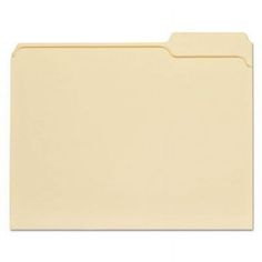 an empty file folder on a white background