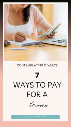 Divorce lawyer Daniel Stock says women often fear they can't afford a divorce because they don't know how they'd pay for it. One of the most daunting questions facing women about to go through a divorce is, “How am I going to pay for this?” The answer is closer at hand than you might think. There are six different ways that you can find the money to go through a divorce, he says. #Divorcefinance #divorcemidlife #divorcehelp How To Divorce Peacefully, Divorce Negotiations, Divorce Finances, Preparing For Divorce, Coping With Divorce, Divorce Help, Divorce Advice, Post Divorce, Divorce Process