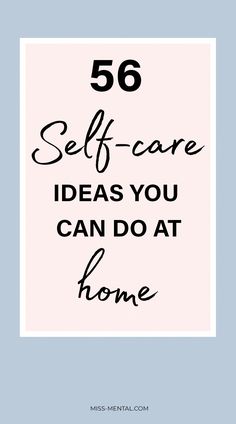 56 easy self-care ideas that will improve your life + a free printable self-care workbook that will help you improve your mental health. Natural Hair Mask, Healthy Advice, Beauty Women, Self Care, Free Printable, Free Printables, Improve Yourself, Health