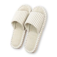 Home Slippers- Flax Indoor Shoes Non-Slip Sandals Sole For Men Boys Women Girls Ladies - Gray - C0187MD3A8H - Men's Shoes, Slippers  #Slippers #Men's #Shoes # #Slippers White Flat Slip-ons For Summer, Beige Cushioned Slip-on Flip Flops, White Slip-ons With Rubber Sole For Summer, White Flat Platform Slippers, White Closed Toe Platform Slippers For Beach, White Closed-toe Platform Slippers For Beach, Comfortable Non-slip White Sandals, Comfortable White Slip-on Slides, Indoor Summer Slide Slippers