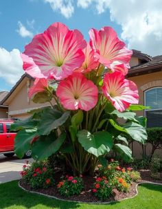 Easy To Grow Flowers, Pretty Flowers Photography, Flower Trees, Fruit Flowers, Giant Flowers, Beautiful Flowers Garden, Flower Art Images