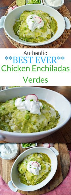 the best ever chicken enchiladas veggies recipe