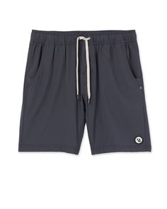 One short for every sport, the Kore Shorts have a classic athletic fit, falling just above the knee with an anywhere and everywhere versatility. Go commando in confidence with the breathable, boxer-brief liner. | Vuori Kore Shorts | Charcoal | XS Vuori makes premium performance apparel inspired by the active Coastal California lifestyle; an integration of fitness, surf, sport, and art. Breaking down the boundaries of traditional activewear, we are a new perspective on performance apparel. Sporty Solid Athletic Shorts In Recycled Polyester, Casual Solid Color Recycled Polyester Shorts, Sporty Recycled Polyester Shorts For Outdoor, Navy Casual Activewear For Outdoor, Casual Recycled Polyester Shorts For Outdoor, Casual Recycled Polyester Shorts For Outdoor Activities, Casual Recycled Polyester Outdoor Shorts, Casual Outdoor Shorts In Recycled Polyester, Casual Activewear With Built-in Shorts And Recycled Polyester