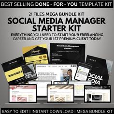 the social media manager starter kit