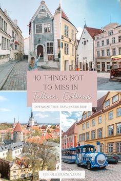 an old town with lots of buildings in it and the words 10 things not to miss in