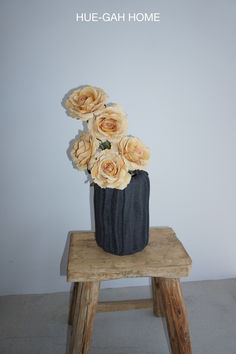 This organic modern black vase is a stunning accent piece in any room.  Add dimension to your table or mantle with this modern vase decor.  Explore our collection of organic modern vase decor, unique vases for flowers and cool ceramic flower vases here! Black Vase Decor, Organic Vase