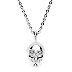 Skull Necklace The Skull Represents A Myriad Of Ideas To Many Cultures; The Transitoriness Of Life, The Container Of The Vital Life Force In The Head, Mortality, And The Celebration Of Life. Accented With Brilliant Diamond Eyes, This Charm Can Be Worn As A Reminder To Never Take Anything For Granted A To Live Your Life To The Fullest. Charm In Excellent Condition. Only Worn A Handful Of Times. Got New Charms And Now Rotated Ing This One Out Of My Regimen. Metal: 925 Sterling Silver Bd Skull Char Never Take Anything For Granted, New Charmed, Diamond Eyes, Skull Necklace, Life Force, The Skull, Live Your Life, Brilliant Diamond, Awe Inspiring