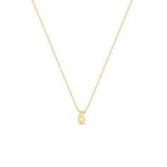 Zoë Chicco 14kt Gold Number Necklace Zoe Chicco, Number Necklace, Cable Chain Necklace, Gold Number, Spring Rings, Cable Chain, Chain Lengths, Chain Length, Chain Necklace