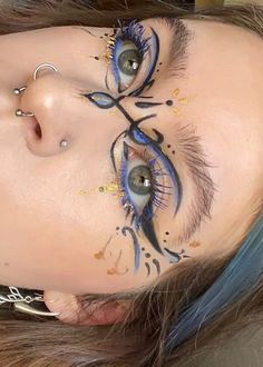 Funky Makeup, Mekap Mata, 20 Makeup, Drag Make-up, Magical Makeup, Barbie Makeup, Swag Makeup