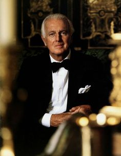 Hubert de Givenchy                        (1927-2018) Hubert Givenchy, Givenchy Couture, French Fashion Designers, Professional Wardrobe, Elsa Peretti, Carolina Herrera, French Fashion, Coco Chanel