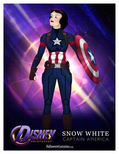 the captain america character from disney's snow white