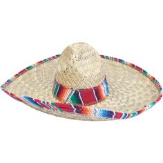 Woven Sombrero Serape Trim Adult Size Chin Strap 19 inches Wide x 7 inches Tall Ships from Missouri warehouse within one business day Straw Hats - Mexican Sombrero by CarnivalSource.com! An Authentic Mexican sombrero hat that can be worn to any Fiesta or Cinco de Mayo celebration. Complete your caballero or Mexican cultural costume with this woven sombrero. Stock up on all your costume accessory and hat needs with CarnivalSource.com. We have a wide selection of novelty, career, costume and whims Mexican Sombrero Hat, Cinco De Mayo Celebration, Mexican Sombrero, White Plastic Plates, Sombrero Hat, Plastic Table Covers, Authentic Mexican, Straw Hats, Printed Balloons