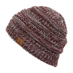 Look good and stay warm in this CC Crafted Beanie featuring a multi-color crochet pattern in a four-tone. High-quality construction with our Authentic CC  Brand make this the perfect choice for the risk-taker in you. Conquer your challenges in style! Size: One Size.  Color: Brown.  Gender: unisex.  Age Group: adult. Womens Slouchy Beanie, Cable Knit Beanie, Risk Taker, Winter Hats For Men, Black Camel, Winter Hats Beanie, Winter Hats For Women, Slouchy Beanie, Elastic Headbands