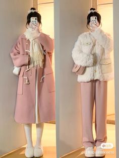 Pretty Winter Outfits Classy, Cold Outfits, Hijabi Fashion, Modest Fashion Outfits, Fashion Design Clothes, Korean Outfits