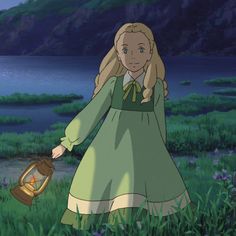 Manga Girl, Studio Ghibli, Green, Instagram