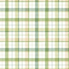 a green and white plaid pattern