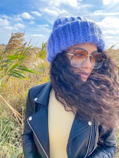 Knitted winter warm hat for women with two cuffs. Very warm hat, knitted by hand from fluffy mohair. Ready to ship, 7-14 days shipping to USA Fluffy Hats, Harry Styles Hands, Fluffy Hat, Woolen Clothes, Women Beanie, Hats Winter, Sweater Dress Oversized, Accessories Blue, Mohair Knit