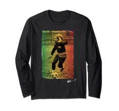 PRICES MAY VARY. Authentic Licensed Bravado Bob Marley Merchandise Legal and Official Bob Marley Merchandise in partnership with Bravado International Group, a Universal Music Group Company; 2022 Lightweight, Classic fit, Double-needle sleeve and bottom hem Bob Marley Tshirt, Universal Music Group, Bob Marley, Branded T Shirts, Long Sleeve T Shirt, Top Styles, Fashion Branding, Long Sleeve Tshirt, Football