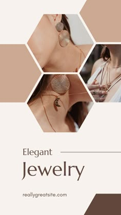 Beige and Brown Elegant Jewelry Promo Your Story - Templates by Canva Jewelry Promo, Standee Design, Jewellery Advertising, Fashion Advisor, Jewelry Template, Jewellery Photography Inspiration, Jewelry Product Shots, Instagram Jewelry, Crescent Moon Pendant