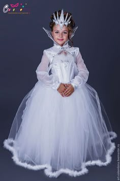 Carnival dress for girl / Детские карнавальные костюмы ручной работы. Ярмарка Мастеров - ручная работа. Купить Костюм снежной королевы. Handmade. Белый Halloween Costumes Children, Carnival Dress, Girl Halloween Costumes, Dress For, Theme Dress, Up Costumes