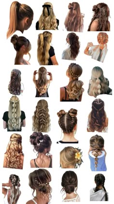 Beautiful Braided Hair, Prom Hairstyles For Long Hair, Hairdos For Curly Hair