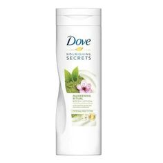 Dove Nourishing Secrets Awakening Ritual Body Lotion 400 ml This product data sheet is originally written in English. Dove Nourishing Secrets Awakening Ritual Body Lotion 400 ml Description “Dove Awakening Ritual Body Lotion have you ever wondered how Japanese women manage to  keep their skin so soft and smooth? Turns out, the skin replenishment secret is in the ingredients. For centuries, many Japanese women have incorporated the benefits of Match green tea and sakura extract into their cleansing rituals to help purify and nourish skin, leaving it looking and feeling like silk".   Inspired by these beauty secrets, we’ve combined the nourishing formula from Dove with rice water and lotus flower to create Dove. This gentle Dove body wash cleanses and rejuvenates your skin making you feel fr Dove Nourishing Secrets, Cleansing Rituals, Dove Body Wash, Shower Puff, Matcha Benefits, Rice Water, Smoother Skin, Matcha Green Tea, Skin Care Moisturizer