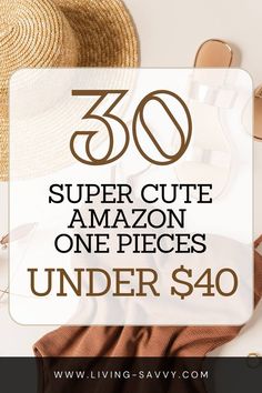 30 Super Cute Amazon One Piece Bathing Suits Under $40! Best Amazon, Monokini, One Piece Swimsuit, Bathing Suits