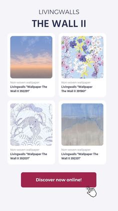 Wallpapers Livingwalls The Wall II The Enchantments, Print Wallpaper, Trendy Colors, Night Skies, Wall Wallpaper, The Wall